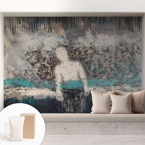 Papier peint intissé avec imprimé installation simple qualité excellente sans désordre - Colle incluse gratuite Monde mystérieux 208x146 cm (1/5)