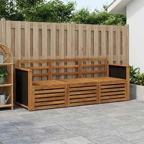 vidaXL Sofagarnituren 3 pcs Massivholz Akazie (1/5)