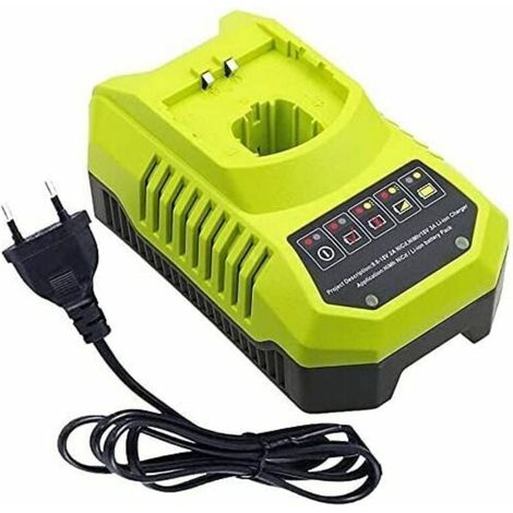 Das Akkuladegerät Ryobi P117 P118 P118 eignet sich als Ersatz für das Ladegerät Ryobi P108/P117. Ryobi kann 12–18 V Lithium-Nickel-Akkus aufladen.