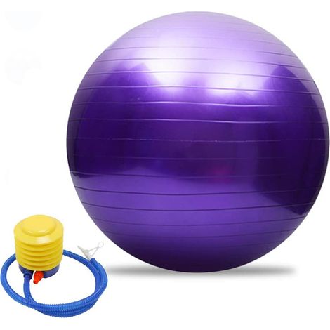 Ballon d'exercice extra épais, ballon de yoga, chaise pour bureau, maison et salle de sport (1/5)