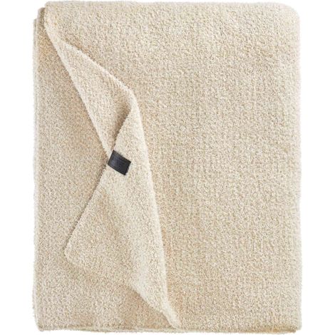 SCHÖNER WOHNEN Wohndecke VIVID - 1 Stück 130x170 cm, Beige