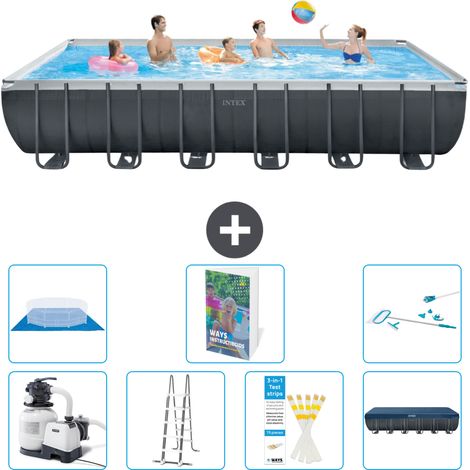 Ultra XTR Pool Rechteckig - 732x366x132 cm - 8-teilig S573