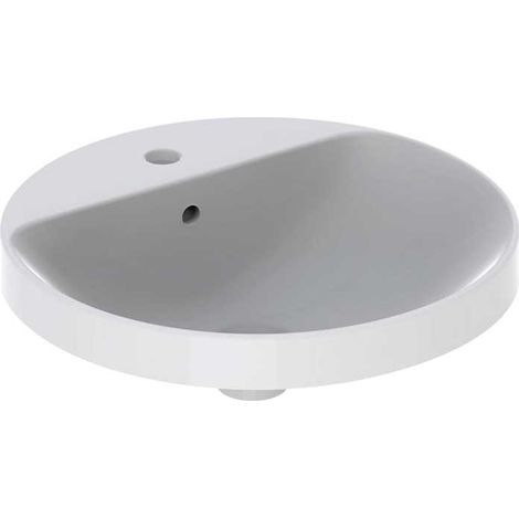 LAVABO A INCASSO SOPRAPIANO CPR ROTONDO Ø48 cm