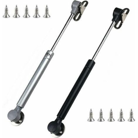 Tigrezy 2 Stück 100N Gasfeder Hydraulikzylinder Feder Gasstoßdämpfer Pneumatikarmzylinder (1/4)