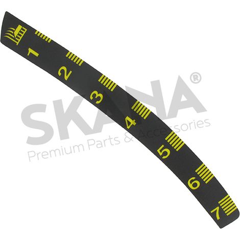 Autocollant Hauteur De Plateau De Coupe Origine Stiga. 114357427/1, 1143574271