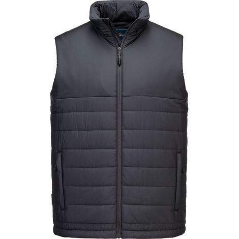 Gilet professionale con pannelli isolanti - Taglia XL - Grigio metallizzato - Portwest