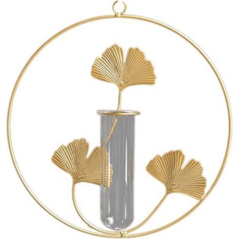 B Fleurs Vases Suspendus Pot de Fleur Mur Jardinière Pot Pot de Fleurs Balcon Décor à la Maison Vase Mur Hydroponique Vase Tenture (1/4)