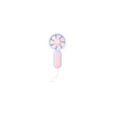 Mini-Hängeventilator mit Kabel, kleiner, tragbarer und leiser elektrischer Ventilator mit USB-Ladefunktion (rot) - AquaForge (1/5)