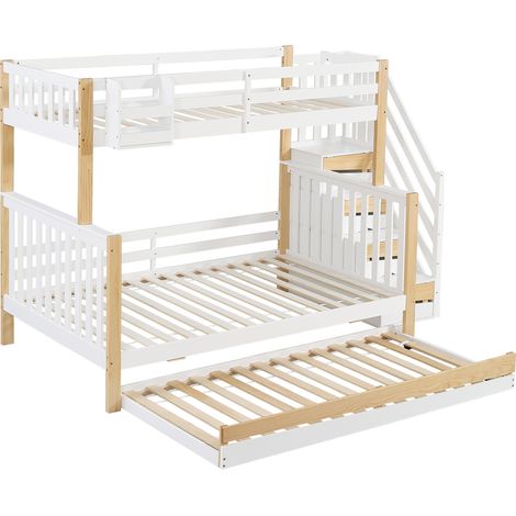 GagaLit superposé N622F419012N 90x200 120x200 blanc naturel (1/5)