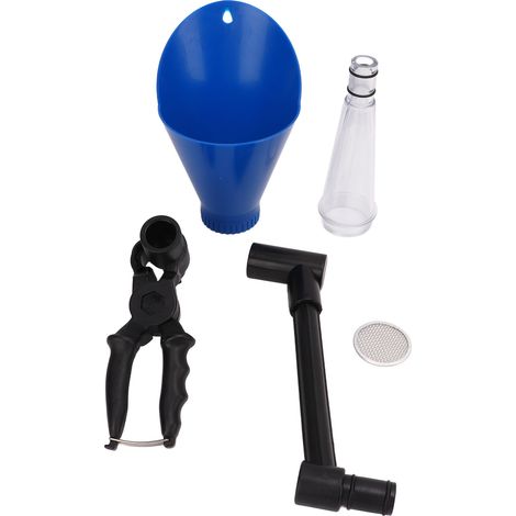 Ortviai Entonnoir à Huile Moteur Universel Rotatif avec Tige Allongeable – Kit de Remplissage Polyvalent pour Voiture (1/5)