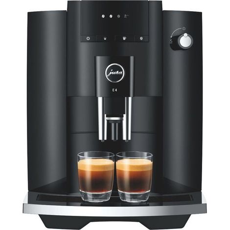Máquina de café expreso molinillo - Jura - Modelo Piano - Negro - 15 bar - 5 especialidades de café