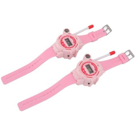 Talkie-walkie rechargeable pour enfants, jouet et cadeau pour garçons et filles de 4 à 12 ans, idéal pour les jeux d'extérieur (rose).-AquaForge (1/5)