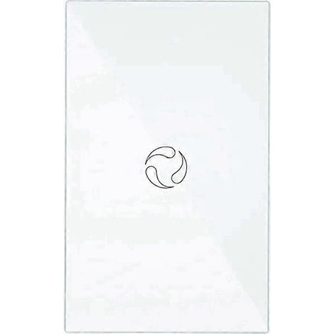 Interrupteur de chaudière WiFi, contrôleur de chauffe-eau 20 A Tuya Smart, application mobile, compatible Alexa, panneau en verre, prise US, blanc (1/5)