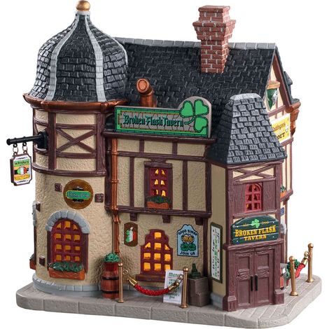 Taverna Irlandese VILLAGGIO DI NATALE LEMAX 05647 - Broken flask tavern (1/3)