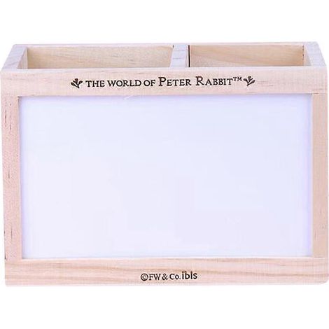 Boîtes de rangement en bois, tableau blanc, boîte de rangement en bois, pot à crayons en bois, étagère double en bois