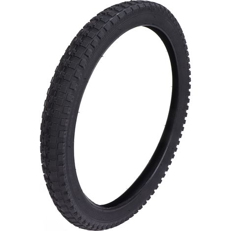 Pneu extérieur de vélo de montagne enfant 20x2.4, motif carré haute pression 280KPa pour équilibre et cyclisme (1/5)