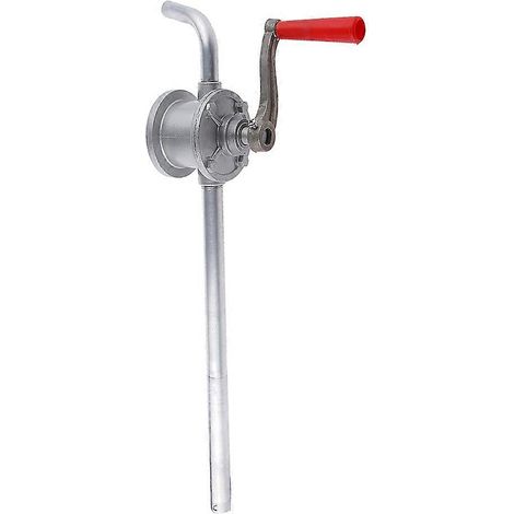 2x Pompe à carburant diesel rotative manuelle en aluminium pour fût/réservoir (1/5)