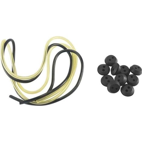 Lot de 10 Joints en Caoutchouc pour Réservoir à Carburant avec Tuyaux, Compatibles Débroussailleuse et Coupe-Herbe (1/4)
