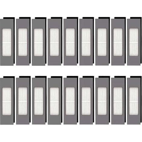 (18 Pièces) N10 Filtre HEPA Pour Robot Aspirateur Ecovacs DEEBOT OZMO N10 N10 Plus 920 950 T8 AIVI Max T9 T5 N5 N7 N8et N8 Pro Plus (1/4)