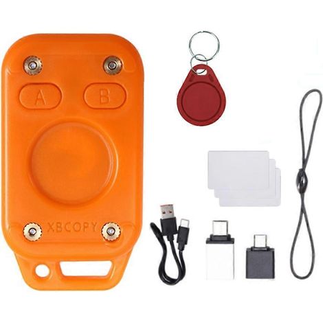 Starten Sie den Chameleon V2.0 RFID-Emulator, den 125 kHz 13,56 MHz Leser, 1 UID-Schlüsselanhänger + 3 UID-Rohlingkarten und den Chameleon Ultra Duplikator neu. (1/5)