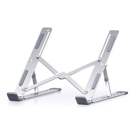 Soporte para portátil y tableta + Estructura de aluminio ligera y duradera