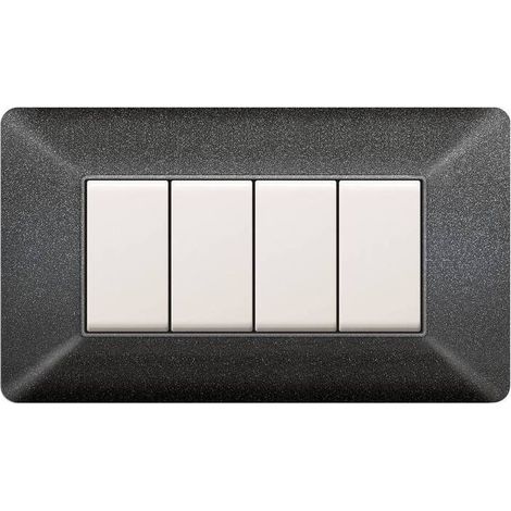 PLACCA EASY MATIX GRIGIO NOTTE 4P