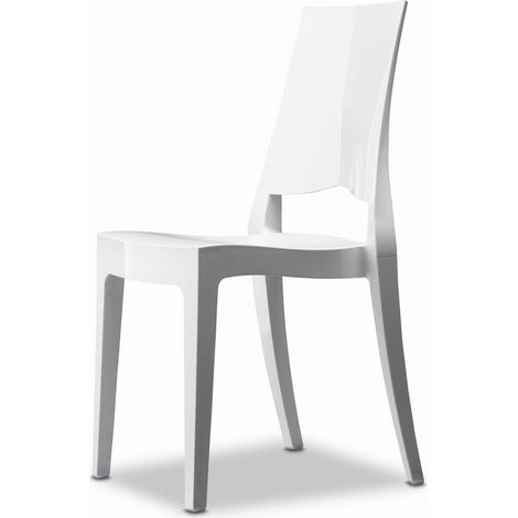 Chaises empilables design moderne restaurant bar et cuisine Scab Glenda (1/2)