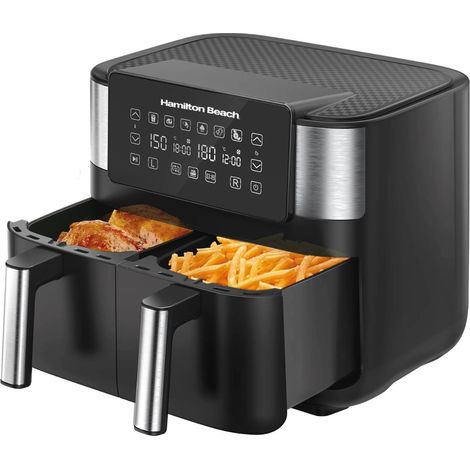 Hamilton Beach HealthyCook 8L Dual Air Fryer (1/5)