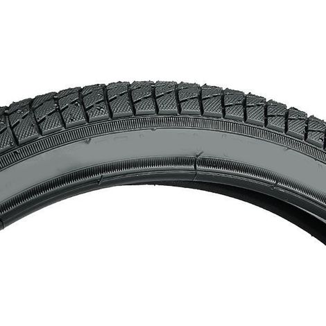 Kinderfahrradreifen 12 x 1,75 mit Schlauch, dickes Gummi, profiliertes Laufflächenprofil, starker Grip, rutschfeste Fahrradteile (1/5)