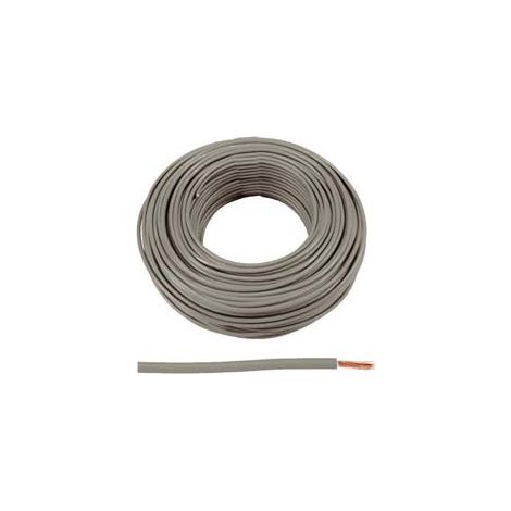 CAVO ELETTRICO UNIPOLARE ANTIFIAMMA GRIGIO FS17- - 1x mmq.2,5 colore grigio - 100 mt