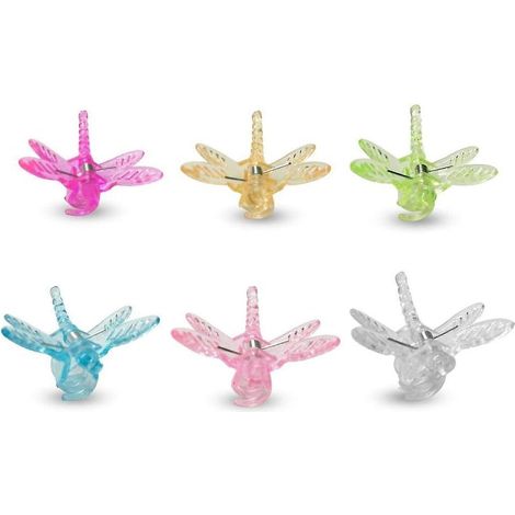 30 clips de support pour plantes grimpantes, orchidées et tuteurs - Style libellule (1/4)