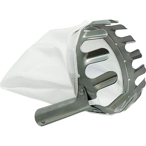 Panier‑tête pour cueille‑fruits, panier de cueillette en métal, outil agricole pratique pour récolter les fruits (1/5)