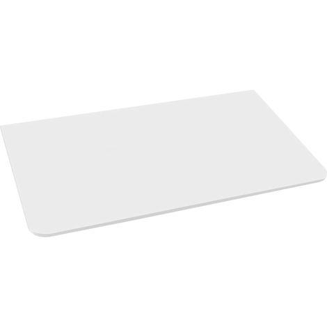 Sapho Kerala - Waschtischplatte, 82x49 cm, mattweiß KR080-0101 (1/3)