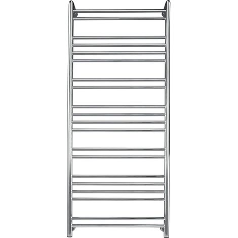 Tokyo Designer Stainless Steel Central Heating Towel Rail 500 x 1550mm (1/2)