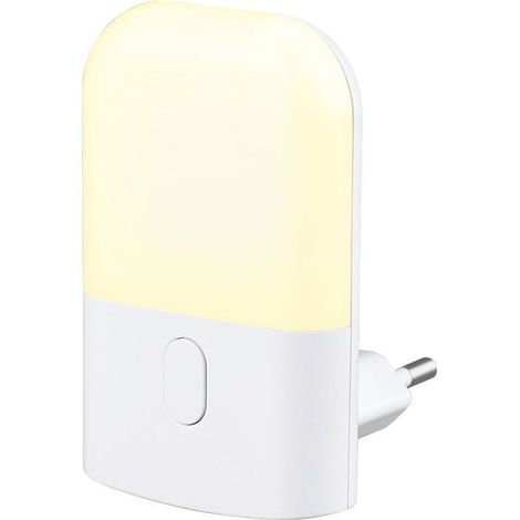 Veilleuse à brancher avec 3 niveaux de luminosité, pour cuisines, couloirs, salles de bains, blanc chaud