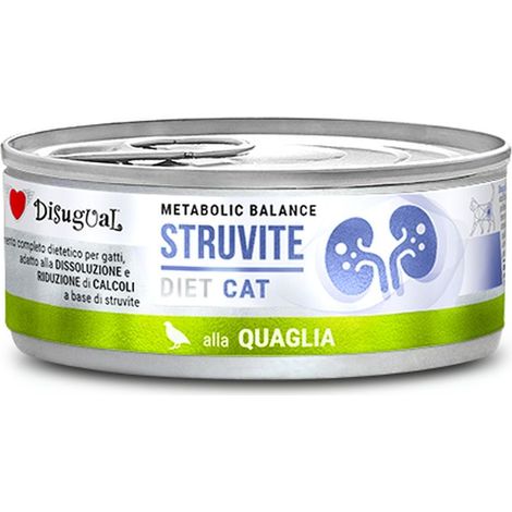 Disugual Gatto Dieta Metabolic Balance 85gr Quaglia