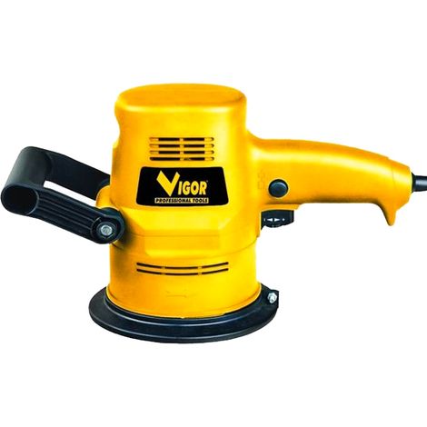 Vigor VLR-125E Levigatrice Rotorbitale 450 W Velocita' Variabile 125 mm colore Nero (1/5)