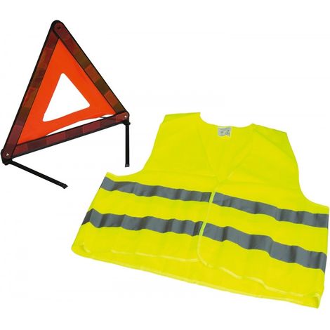 Kit gilet avec triangle de sécurité homologué (1/3)