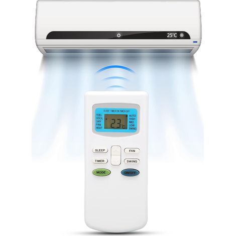 Télécommande Universelle de Climatiseur Compatible pour TCL, pour Dronic, pour Klimaire, pour Pioneer, pour Ciac, pour Airton, pour Dronic (1/5)