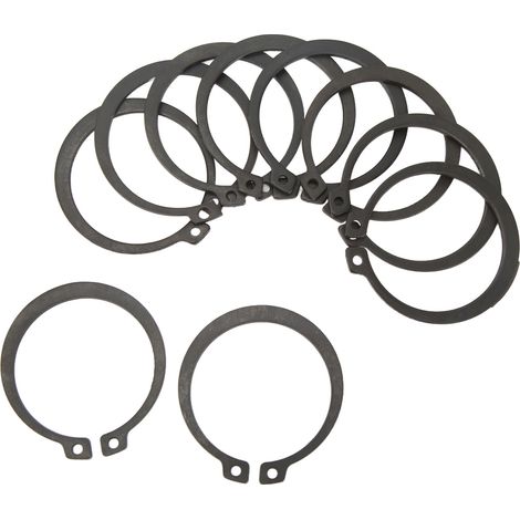 Lot de 50 circlips d'embrayage de compresseur de climatisation de 1,8 mm d'épaisseur, compatibles avec l'arbre d'embrayage du compresseur de climatisation 508 V5 (1/5)