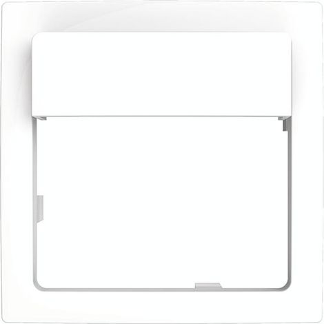 Marco de montaje Theben balance si 9x9 cm blanco 2 cm alto