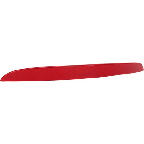[Reflektorblende] para [BMW Serie 3] [Facelift 2013-2015] [Rojo] - Mejora la estética, fácil instalación (Izquierda: 3T9945105) (1/4)