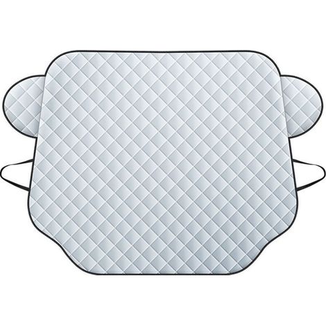 Bâche Aimantée pour Pare-Brise - Protection Toutes Saisons pour Plupart des Véhicules 190126cm Repliable