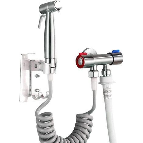 Flexible de Douche Universel (G1/2 pouces, 1.5M), Tuyau de Douche Anti-Torsion et Anti-Pliure (1/5)