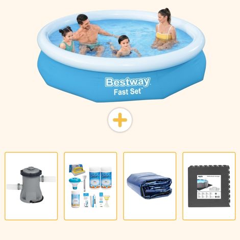 Bestway Bestway Fast Set Ronde - 305x66 cm - 5-pièces S233 (1/5)