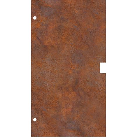 VETRO TÜR-Glasscheibe CORTEN 987x1800 mm DIN LI Motivdruck