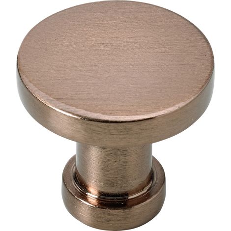 Hettich Möbelknopf Aluminium rosa Ø 26,0 mm - 1 Stück Möbelgriff
