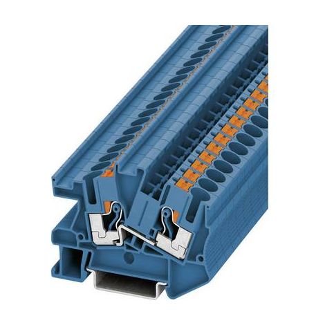 Bloc de jonction d'installation Contenu: 1 pc(s) Phoenix Contact PTI 6 BU 3213973 D14228 (1/2)
