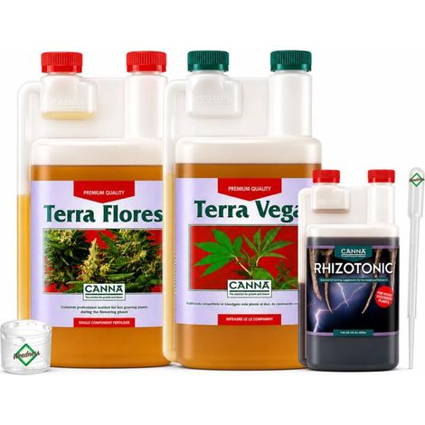 Canna Terra 3-pièces kit d'engrais L – minéral Grow engrais (1/2)
