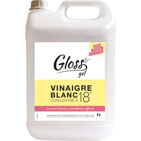 Lucido Aceto Bianco Concentrato 18° 5L - Lucido